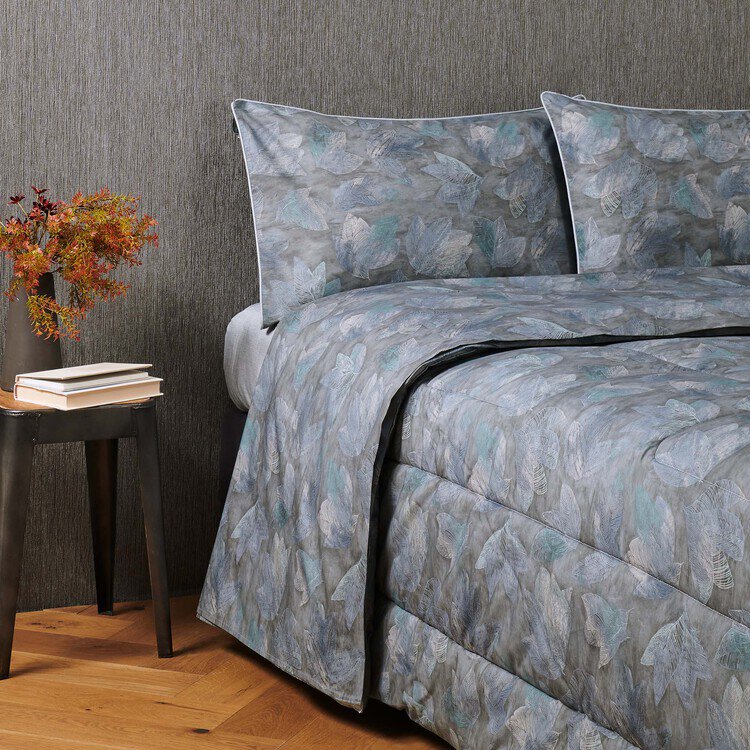 COMPLETO LETTO PERCALLE SAVILE BLU acquista online